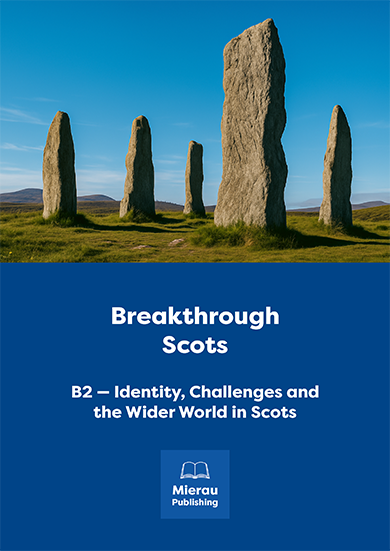Hier ist ein Bild vom Buchtitel Breakthrough Scots Stufe B2