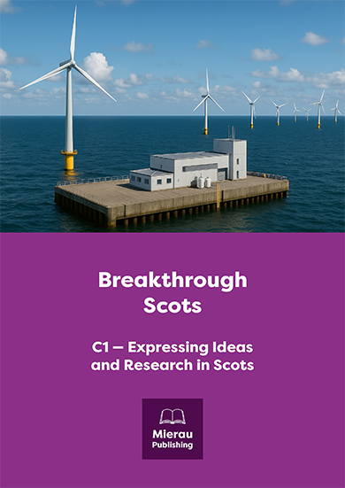 Hier ist ein Bild vom Buchtitel Breakthrough Scots Stufe C1